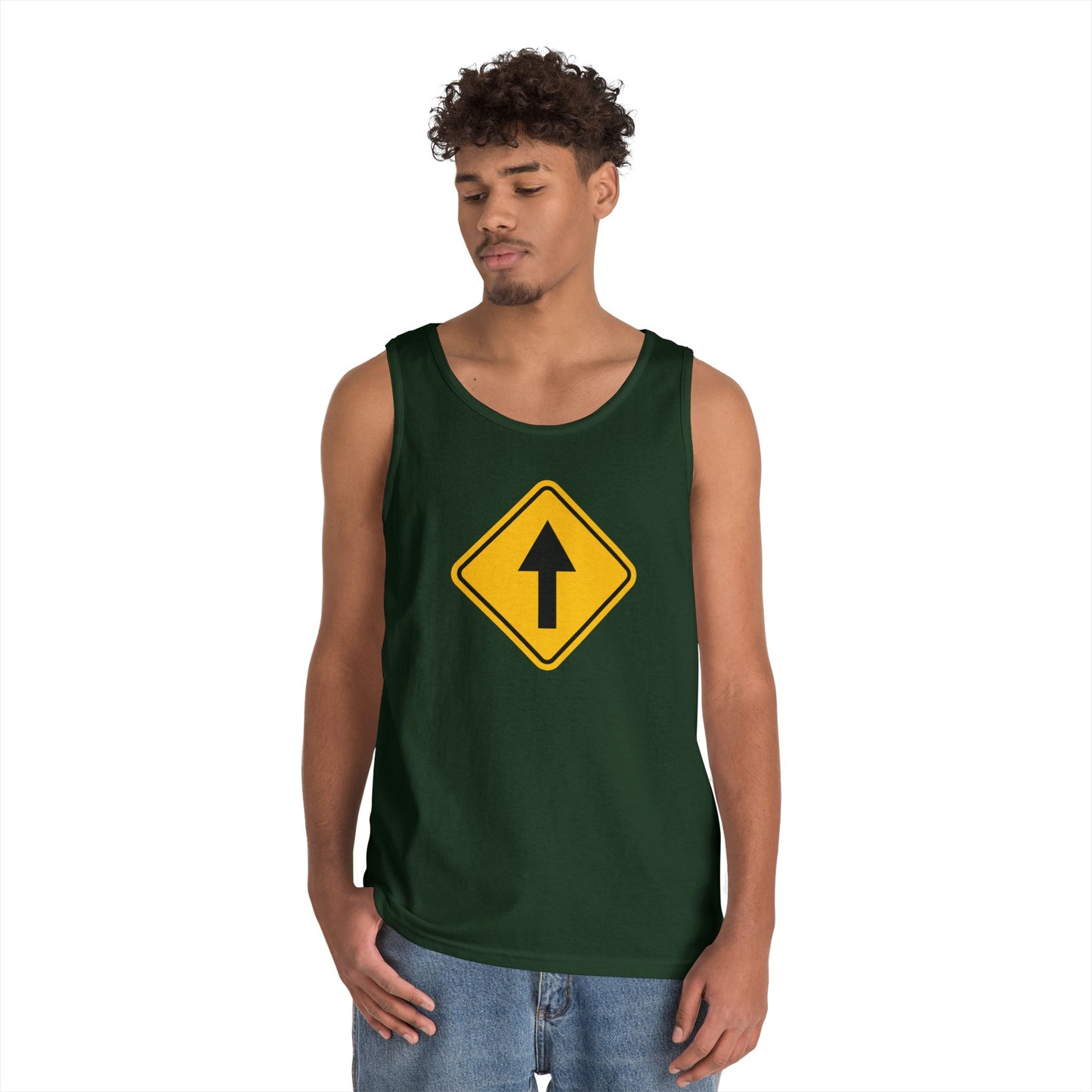 Top Up Arrow Road Sign Tank