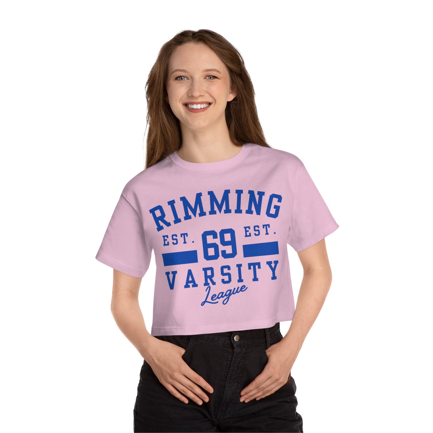 Varsity Rimming Crop Top