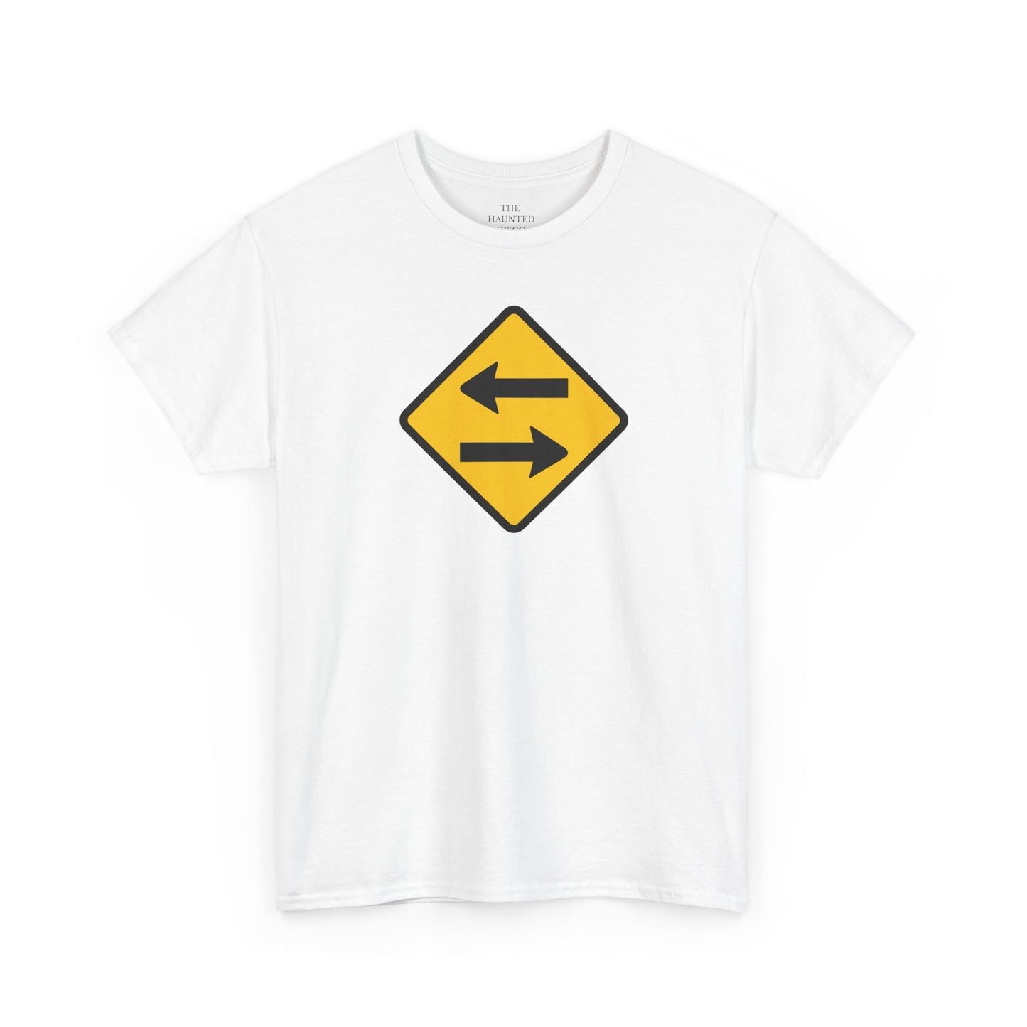 Side Two-Way Traffic Sign Tee