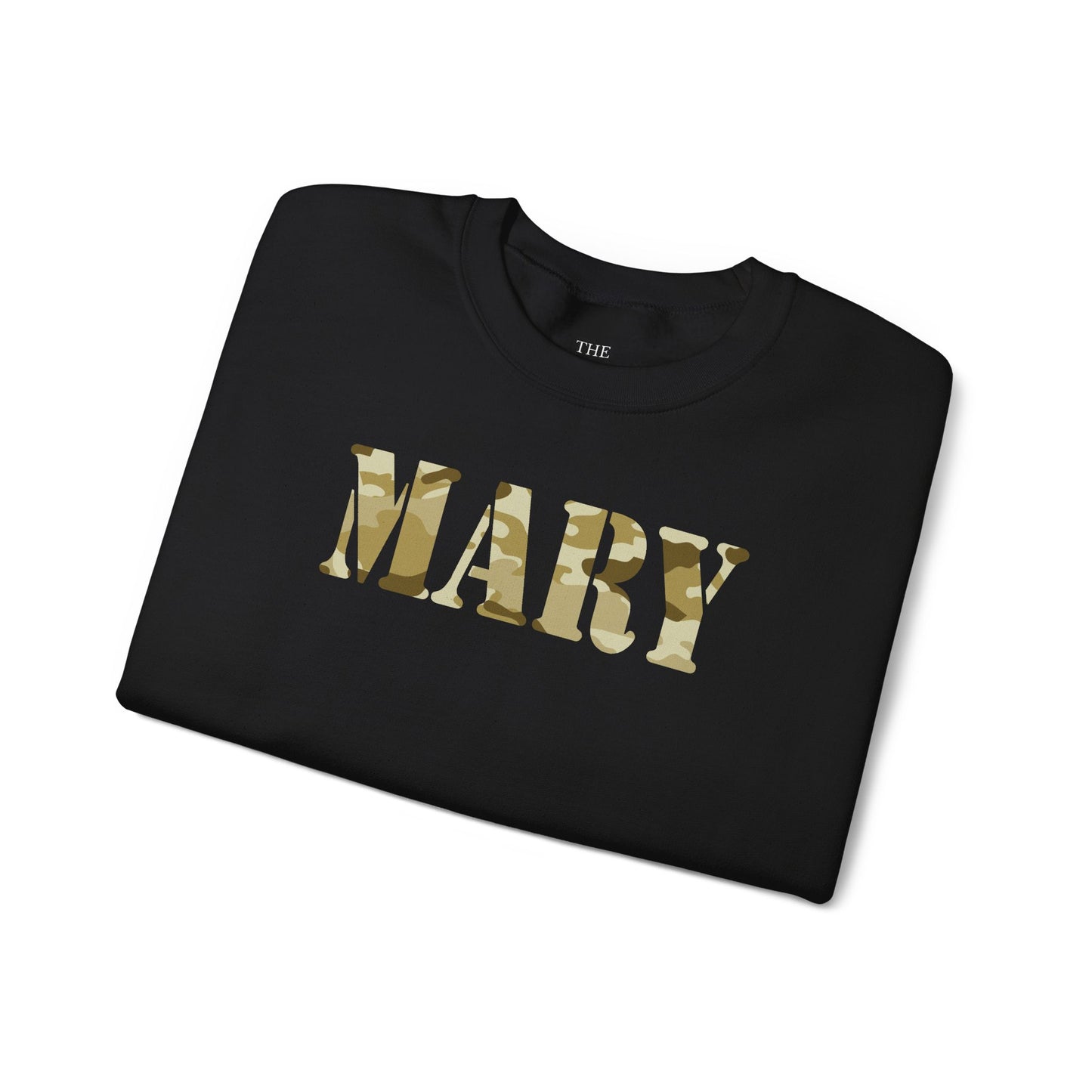 MARY Military Text Sweatshirt