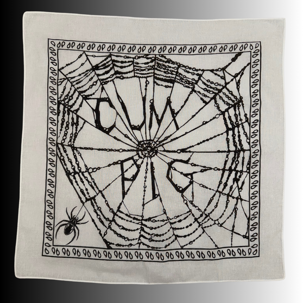 Cum Pig Spider Web Bandana