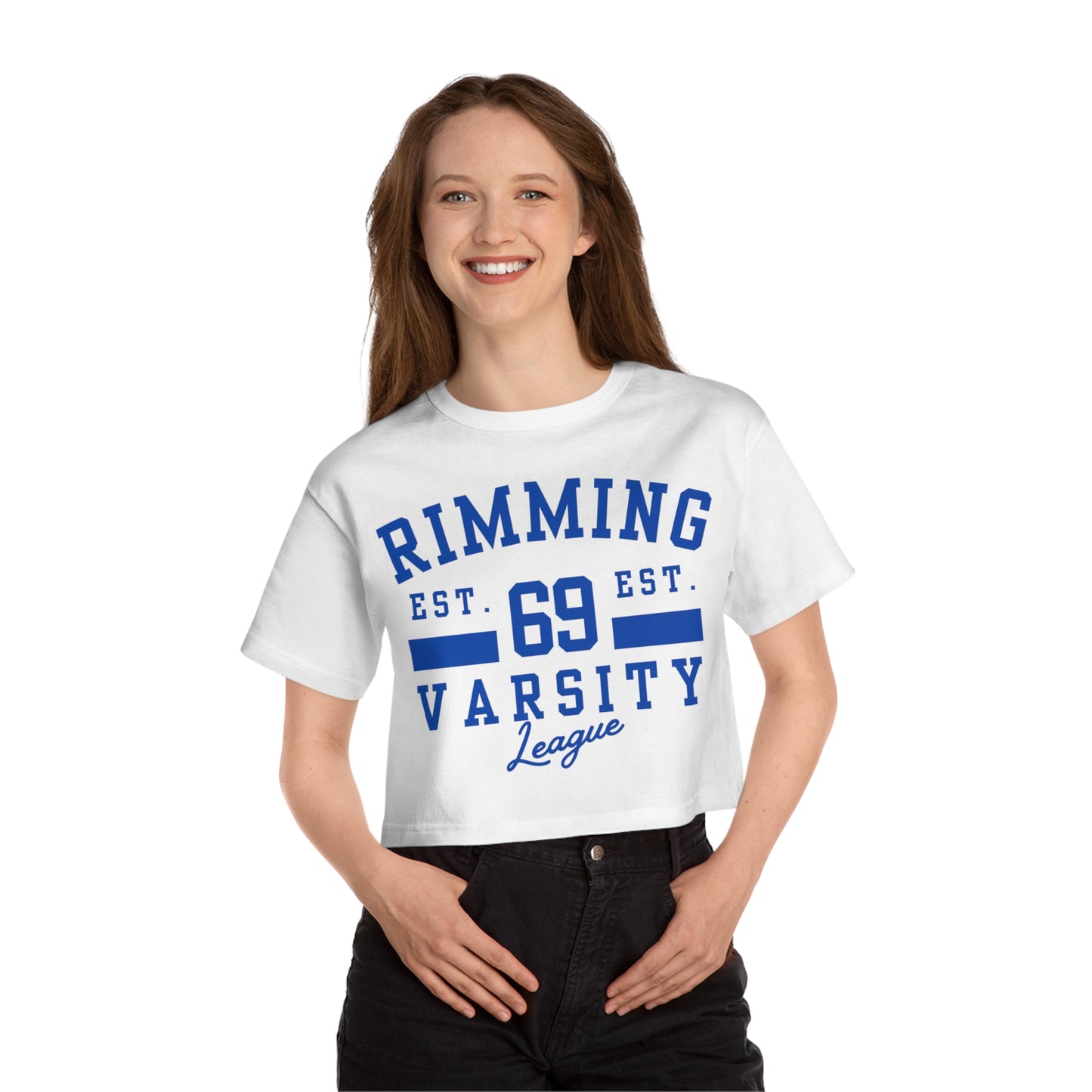 Varsity Rimming Crop Top