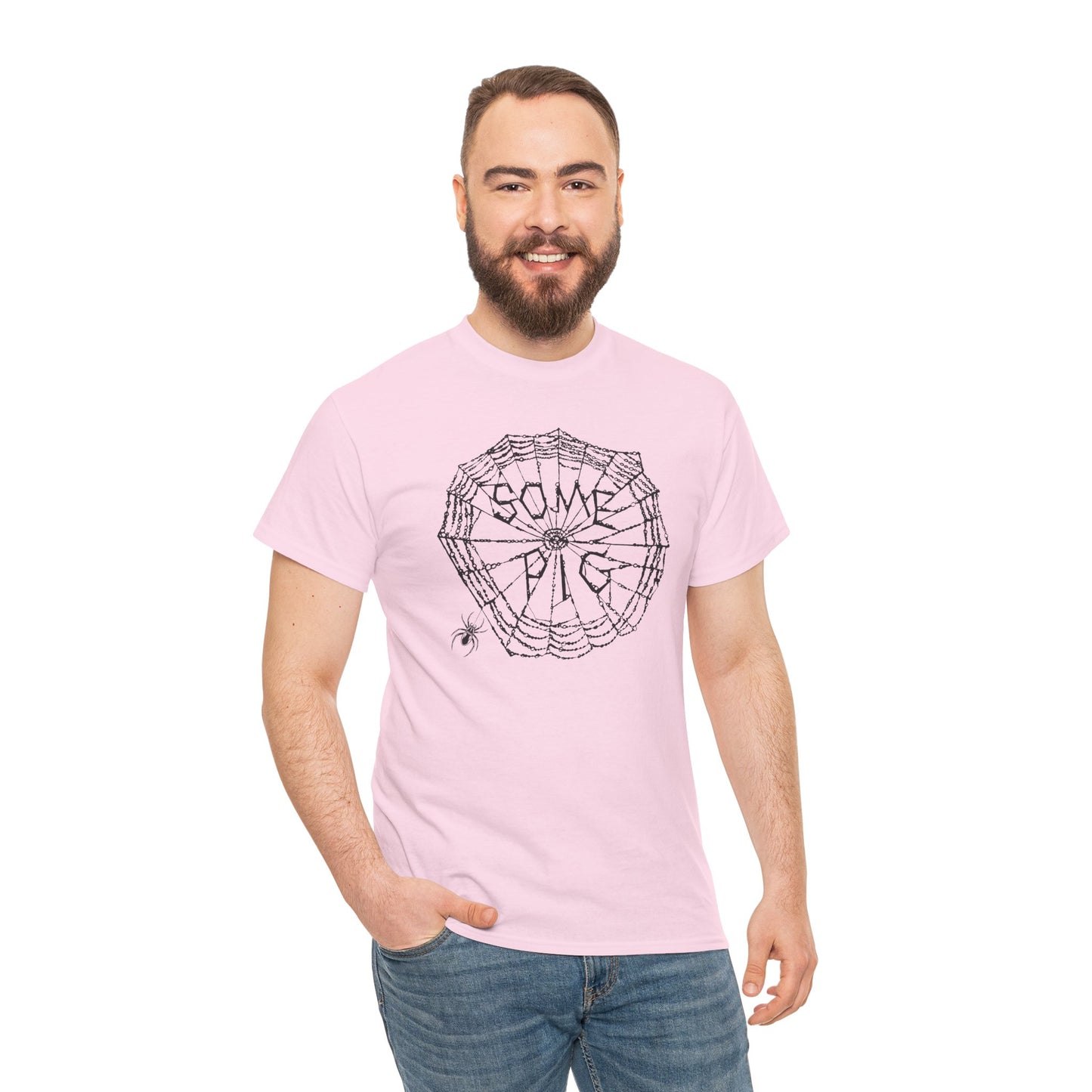 Some Pig - Spider Web Graphic