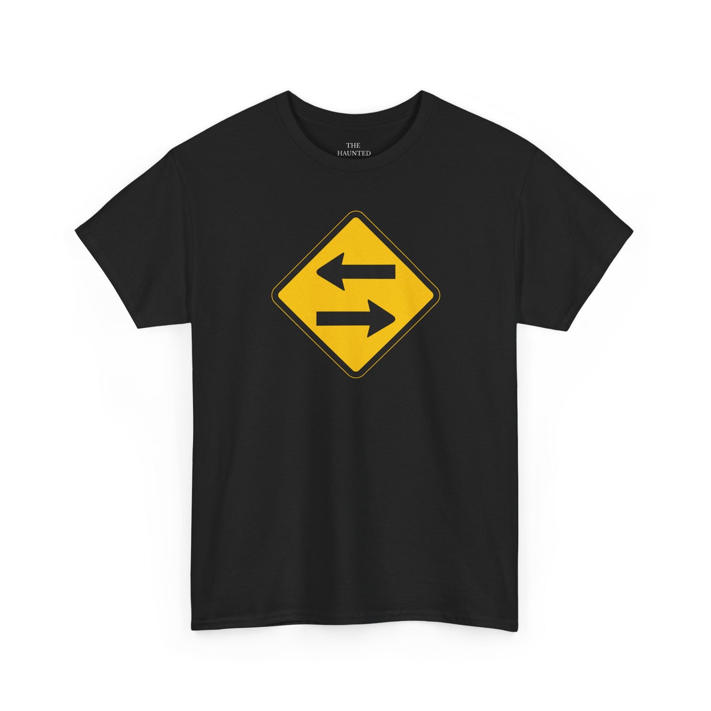 Side Two-Way Traffic Sign Tee