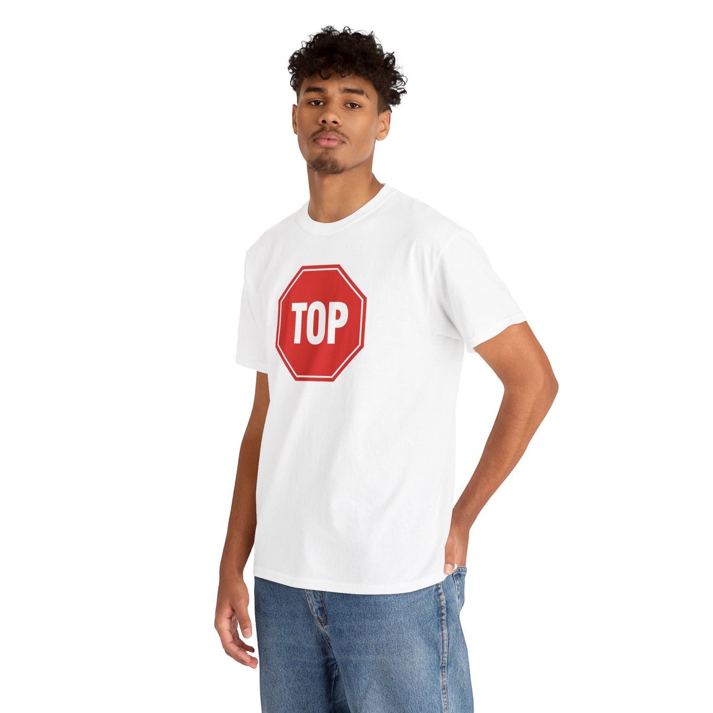 TOP Sign Tshirt – Queer Innuendo Pride Tee for Confident Tops