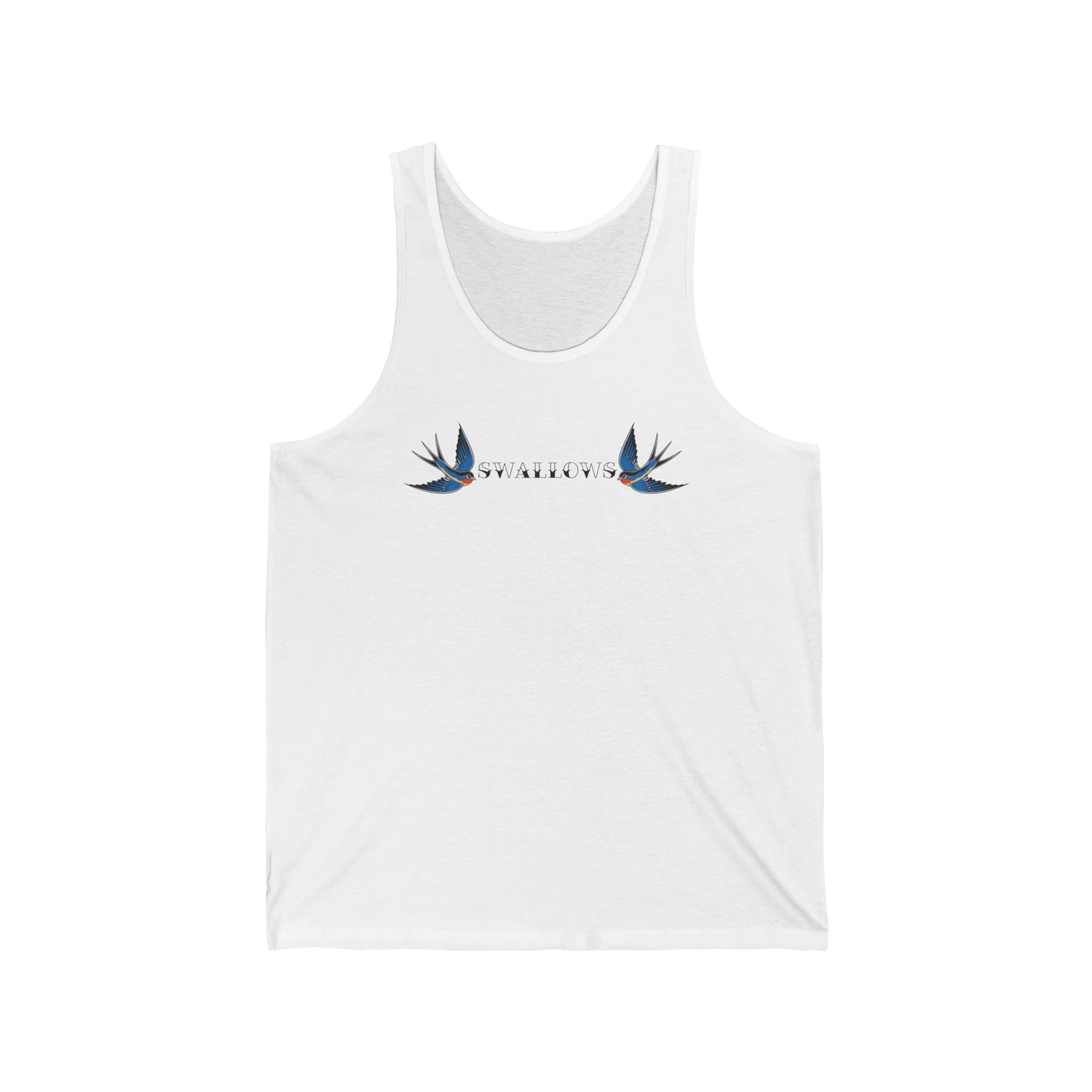 Swallows Tattoo Style - Tank Top