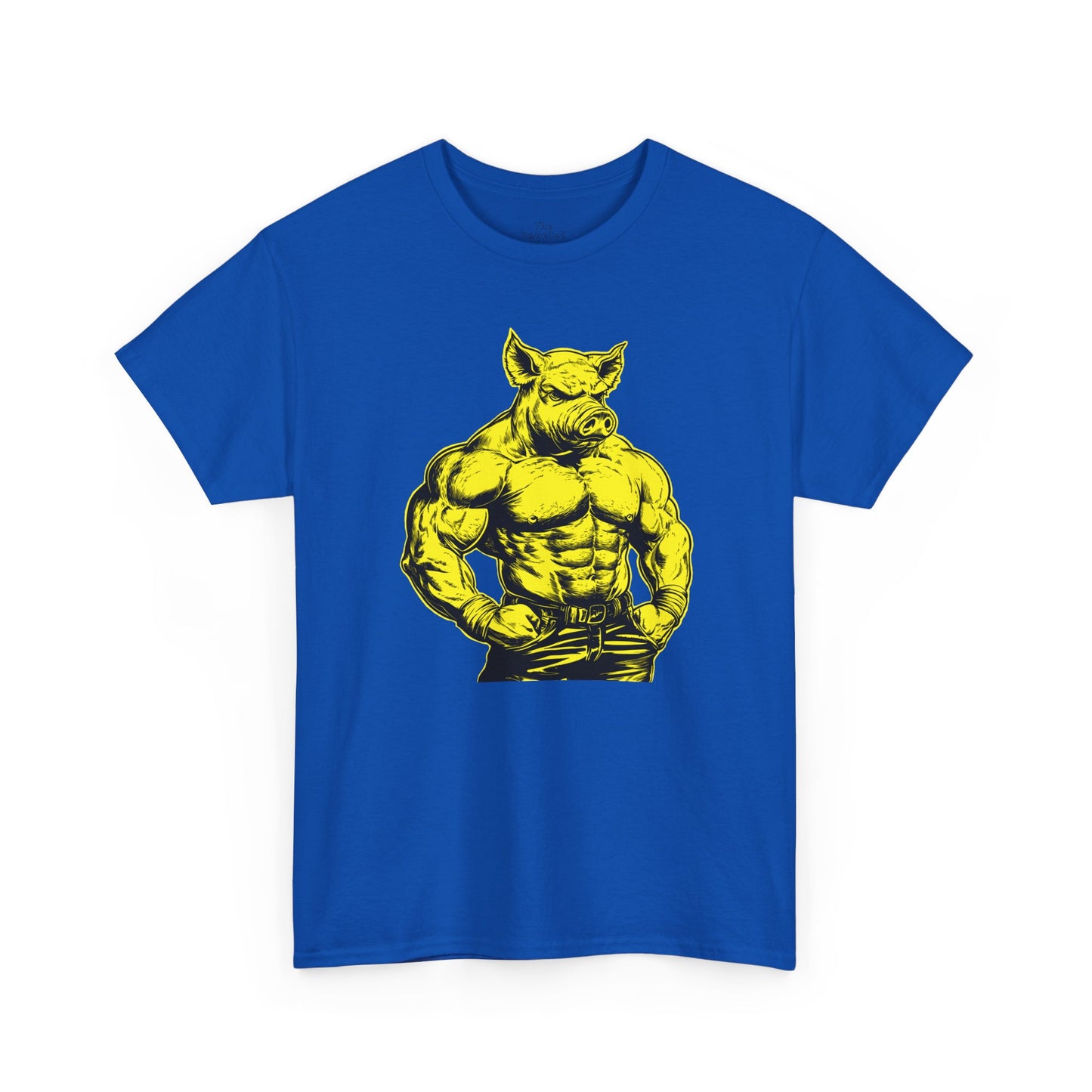 Pig Muscle Daddy Graphic T-Shirt