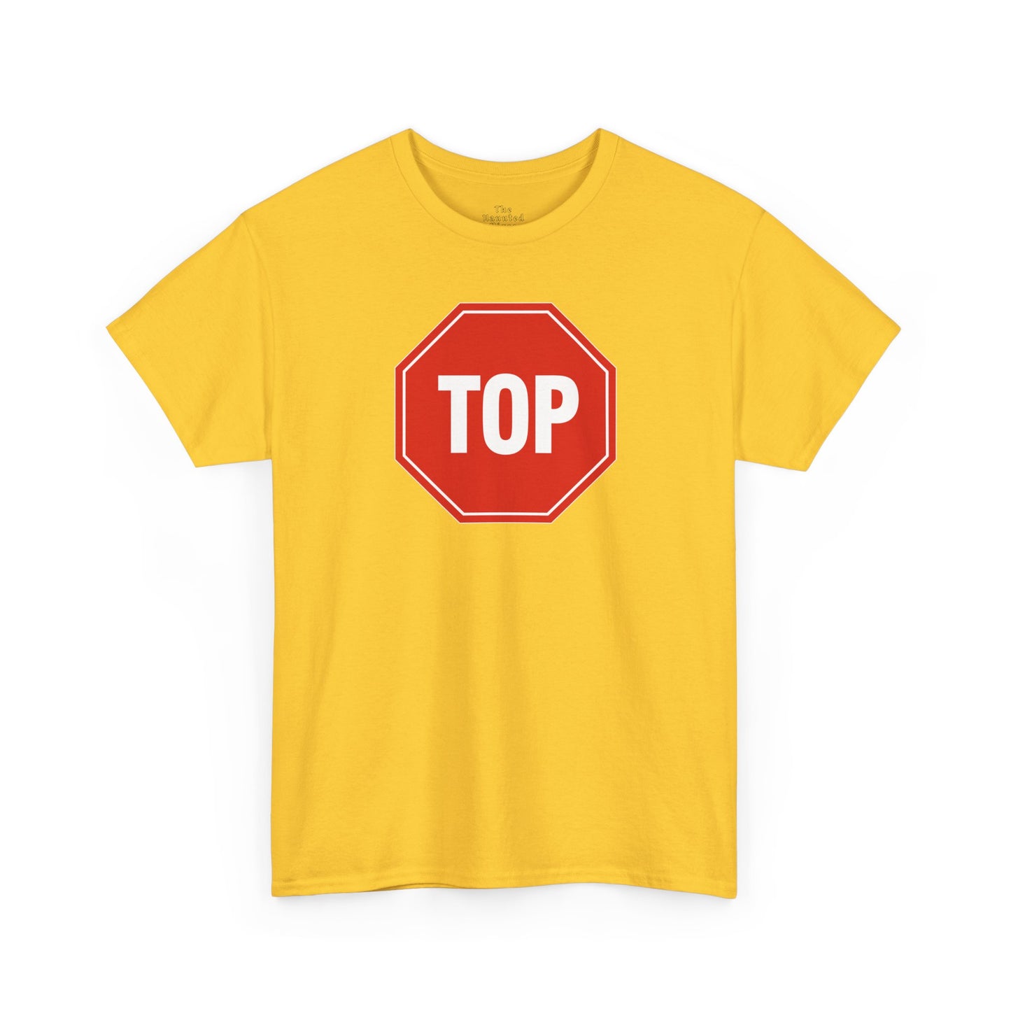 TOP Sign Tshirt – Queer Innuendo Pride Tee for Confident Tops