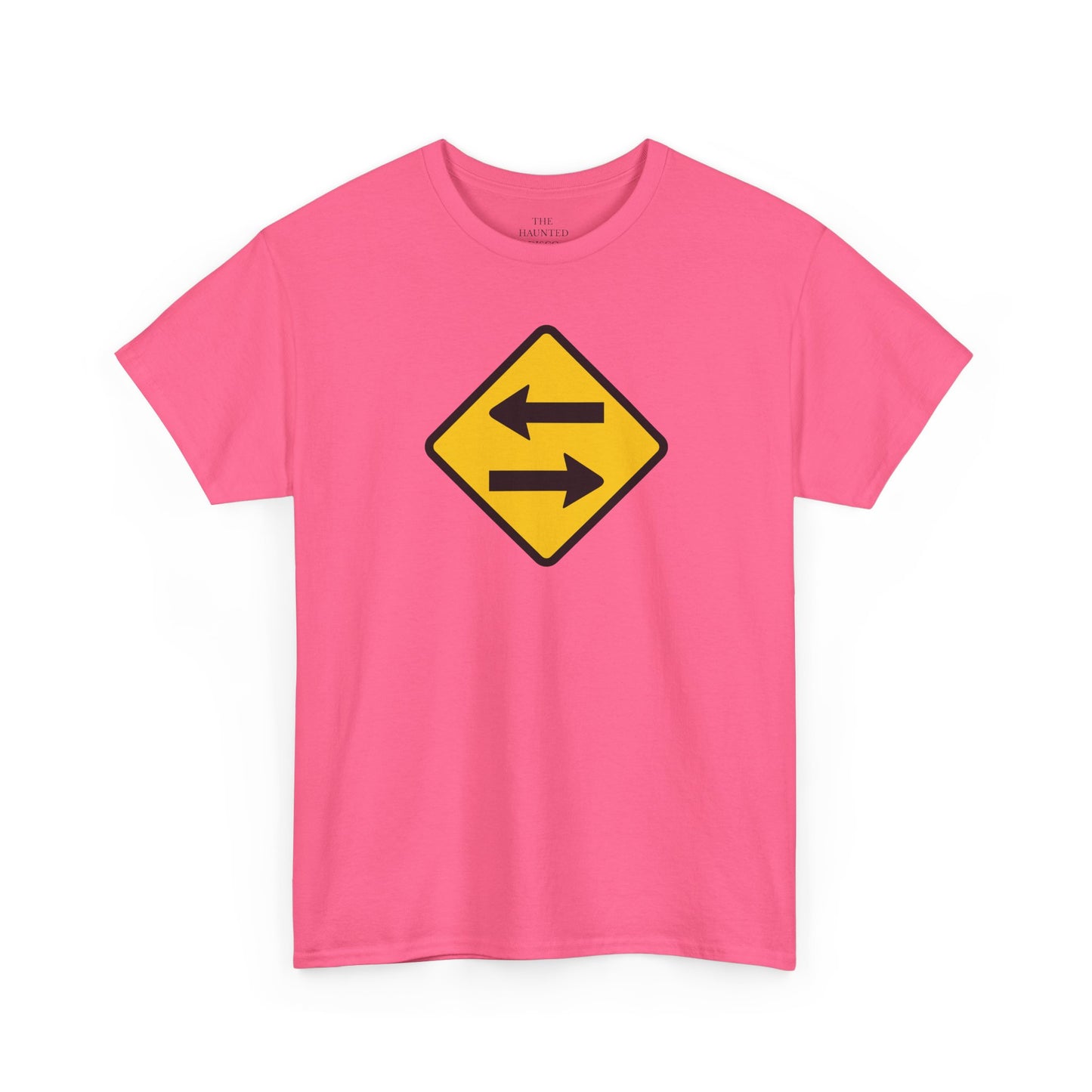 Side Two-Way Traffic Sign Tee