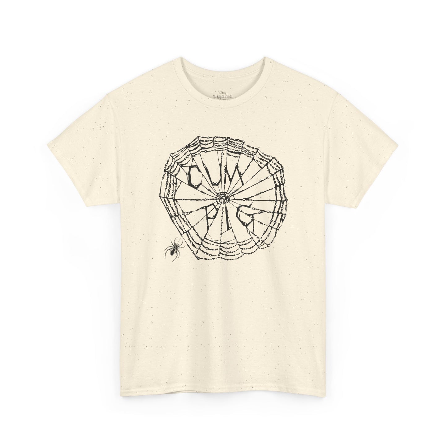 Cum Pig Parody Spiderweb Tee