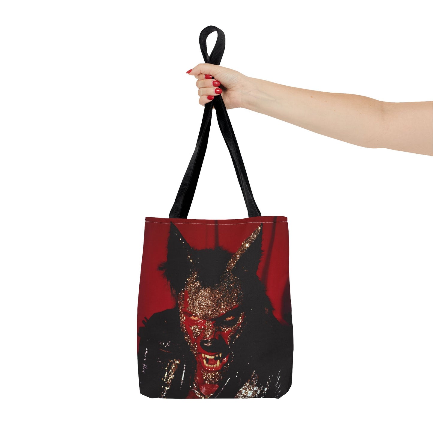 Glam Rock Tote Bag, Edgy Punk Bag for Concerts, Unique Gift for Music Lovers, Festival Accessory, Stylish Everyday Bag