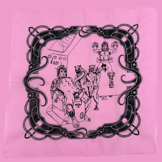 Science-Fiction Leather Bandana — Art by Dom “Etienne” Orejudos