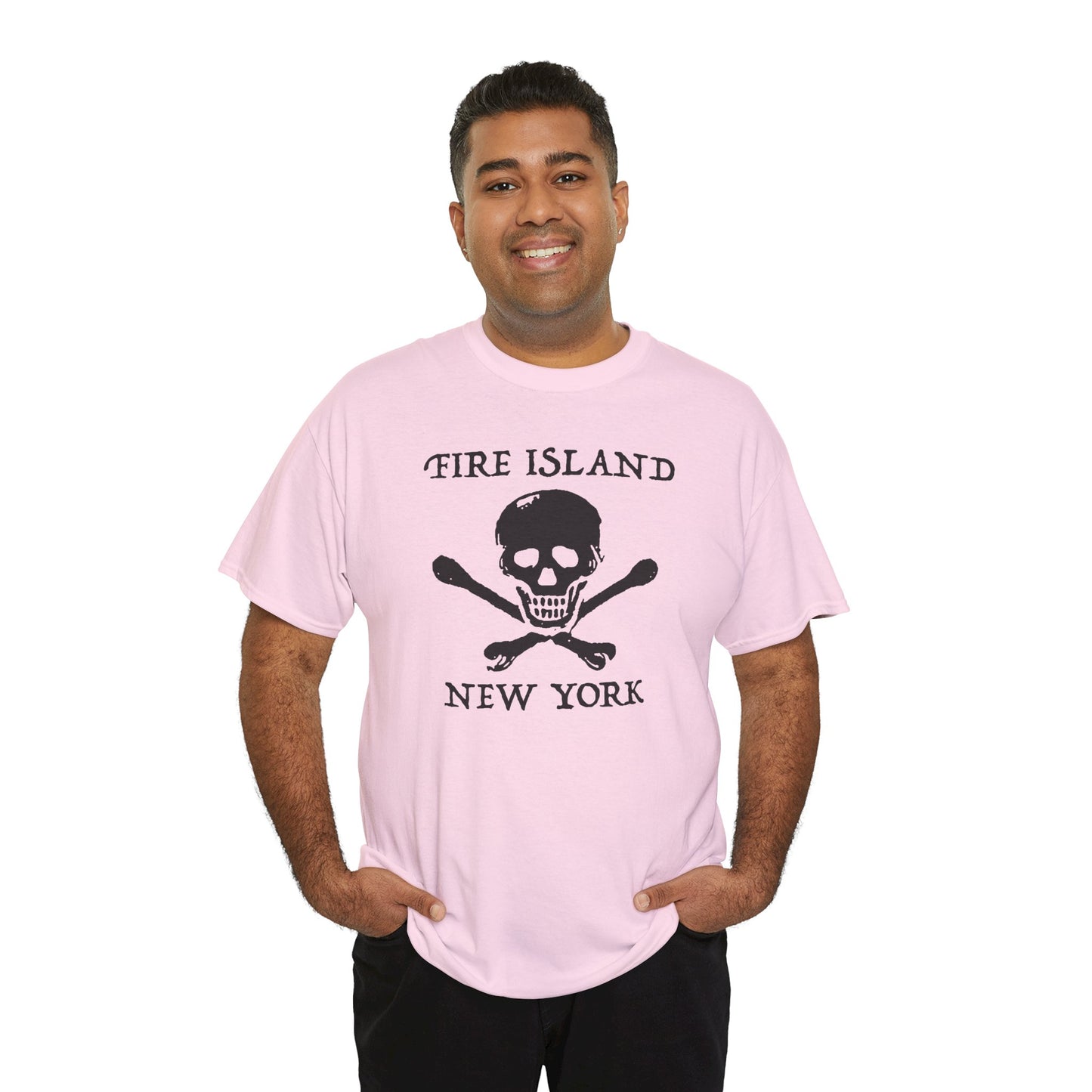 Fire Island New York Skull Tshirt – Vintage Queer Beachwear