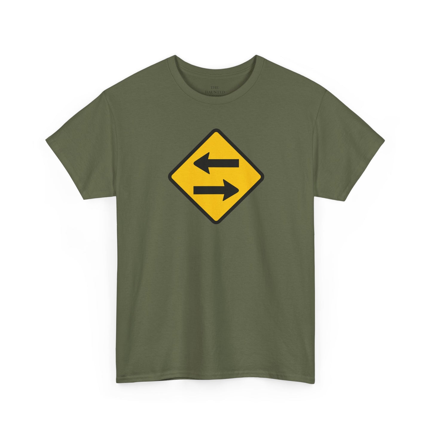 Side Two-Way Traffic Sign Tee