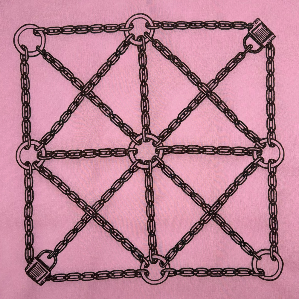 Harness Chain with Padlock - Bandana