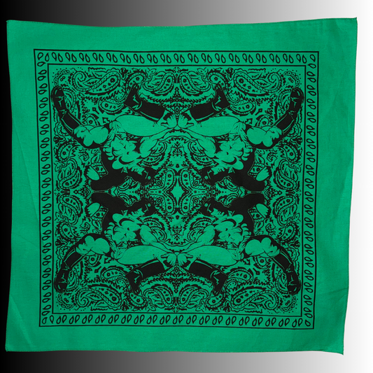 Leather Man Quad Bandana — Art by Dom “Etienne” Orejudos