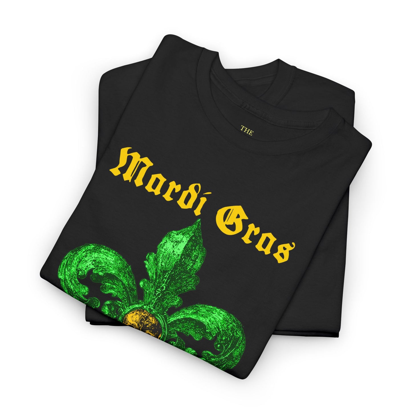 Mardi Gras Fleur-de-Lis Skull T-Shirt | New Orleans Graphic Tee