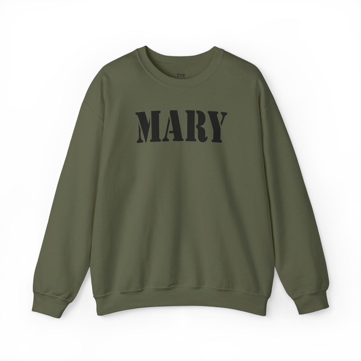 MARY Military Text Sweatshirt