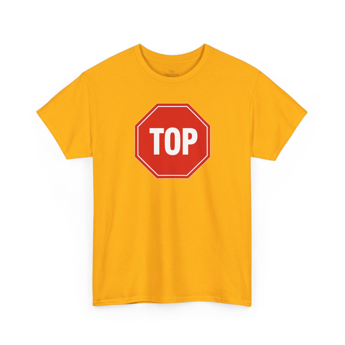 TOP Sign Tshirt – Queer Innuendo Pride Tee for Confident Tops