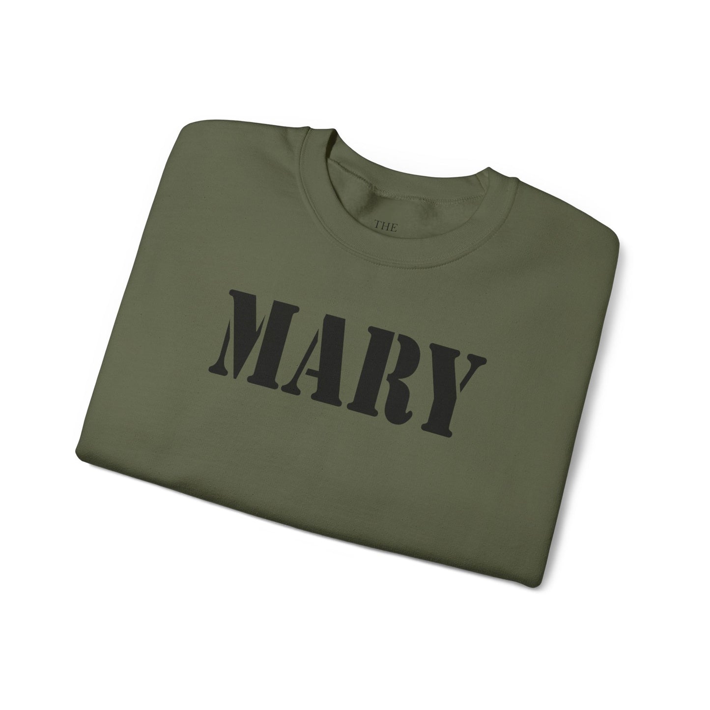 MARY Military Text Sweatshirt