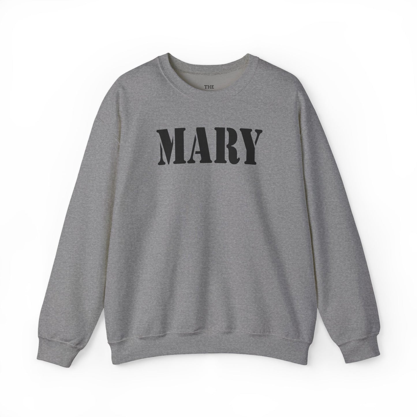 MARY Military Text Sweatshirt