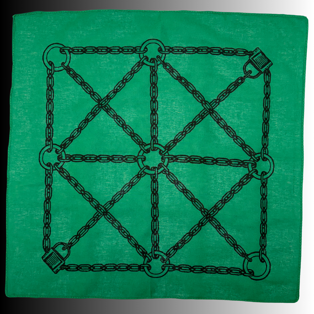 Harness Chain with Padlock - Bandana