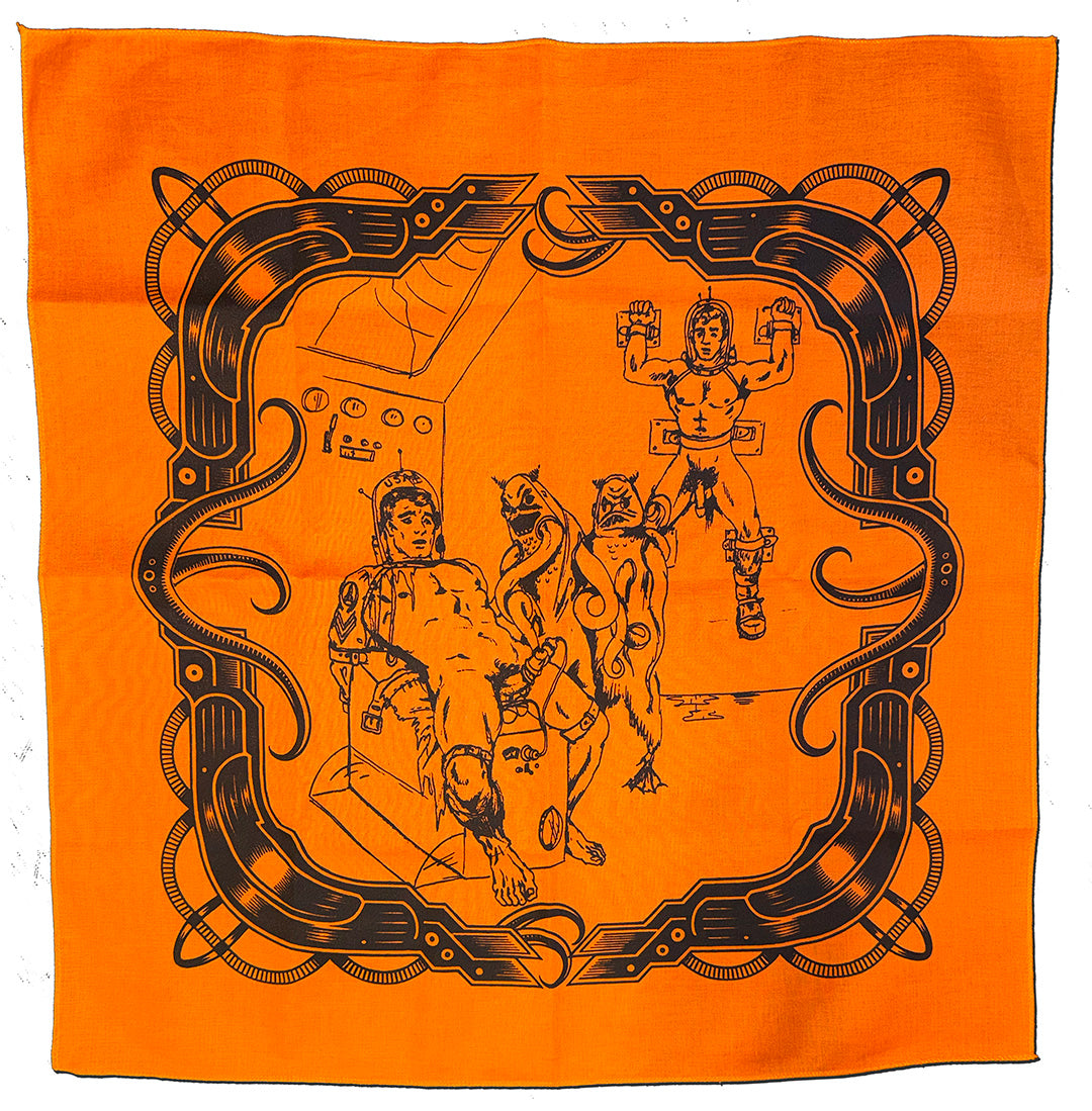 Science-Fiction Leather Bandana — Art by Dom “Etienne” Orejudos