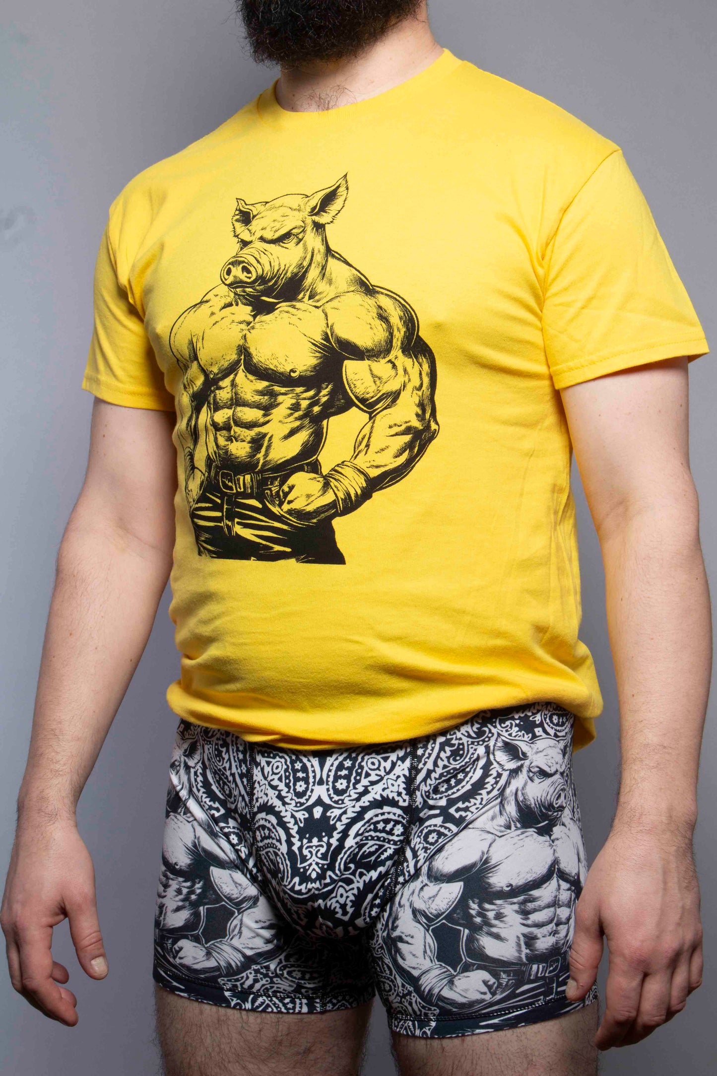 Pig Muscle Daddy T-Shirt