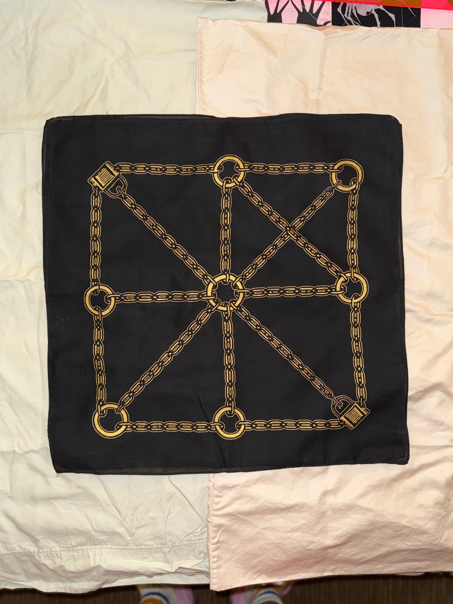 Harness Chain with Padlock - Bandana