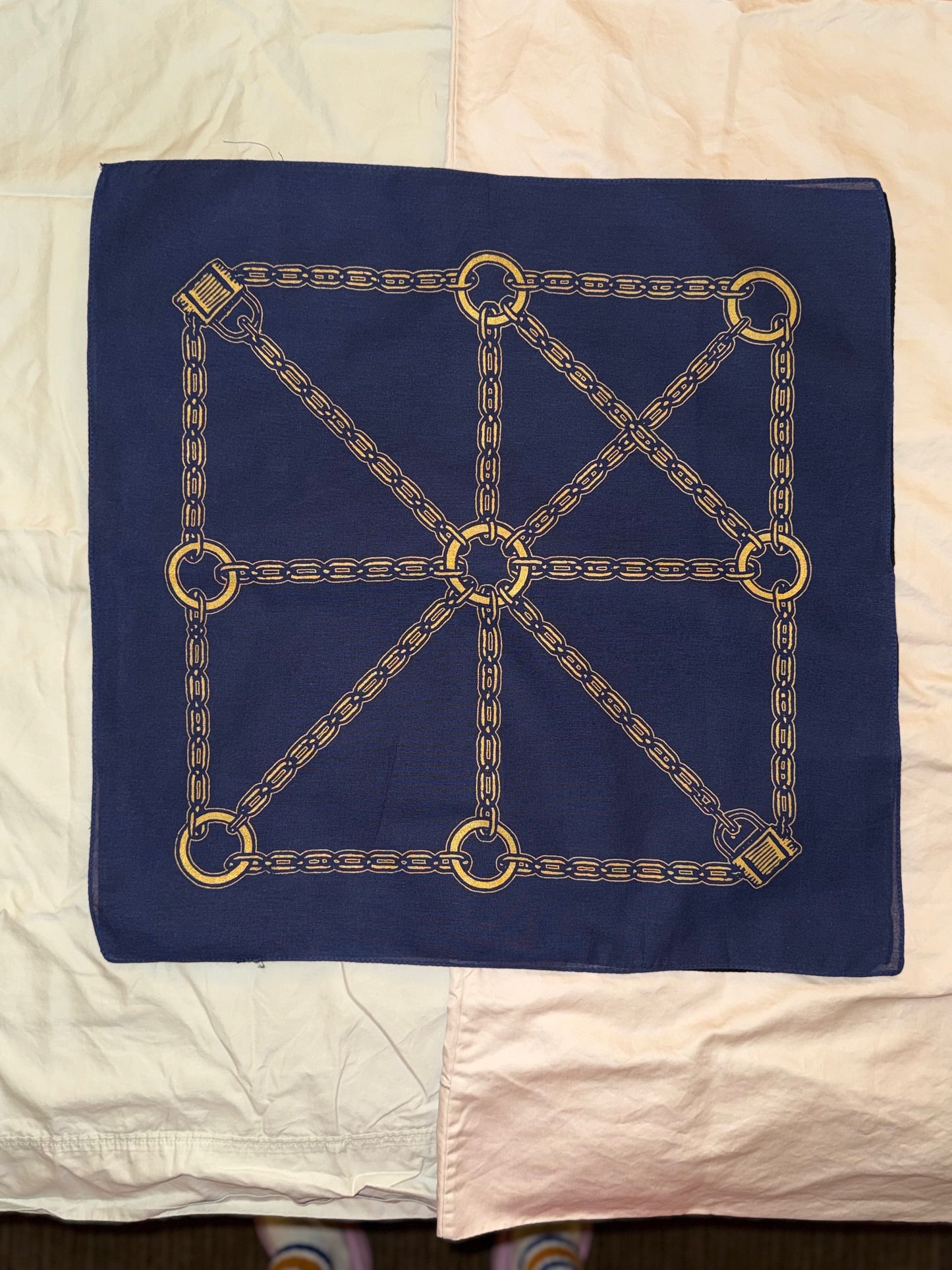 Harness Chain with Padlock - Bandana