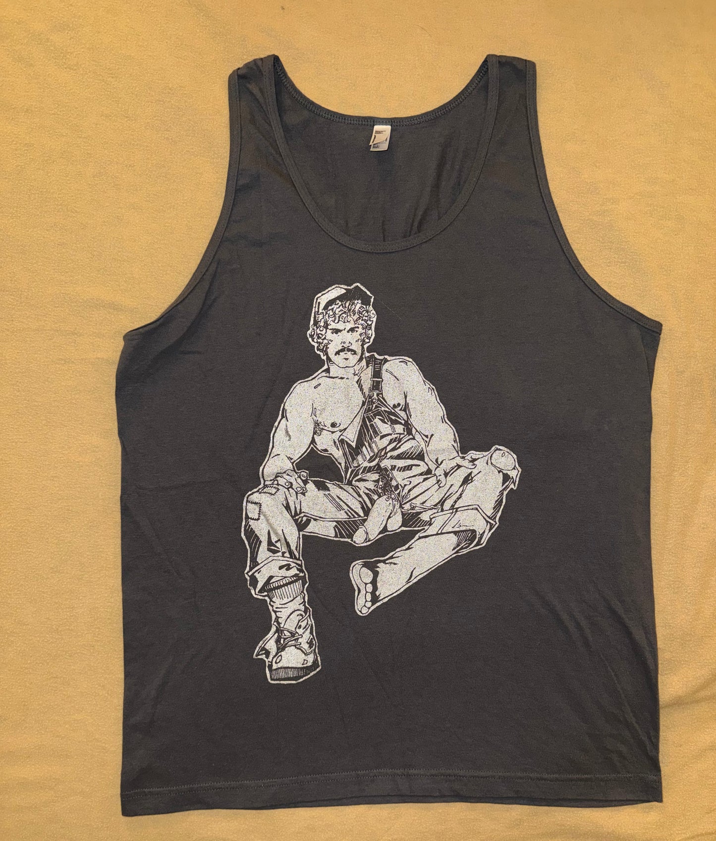 Big D Curls - Vintage Image - Tank