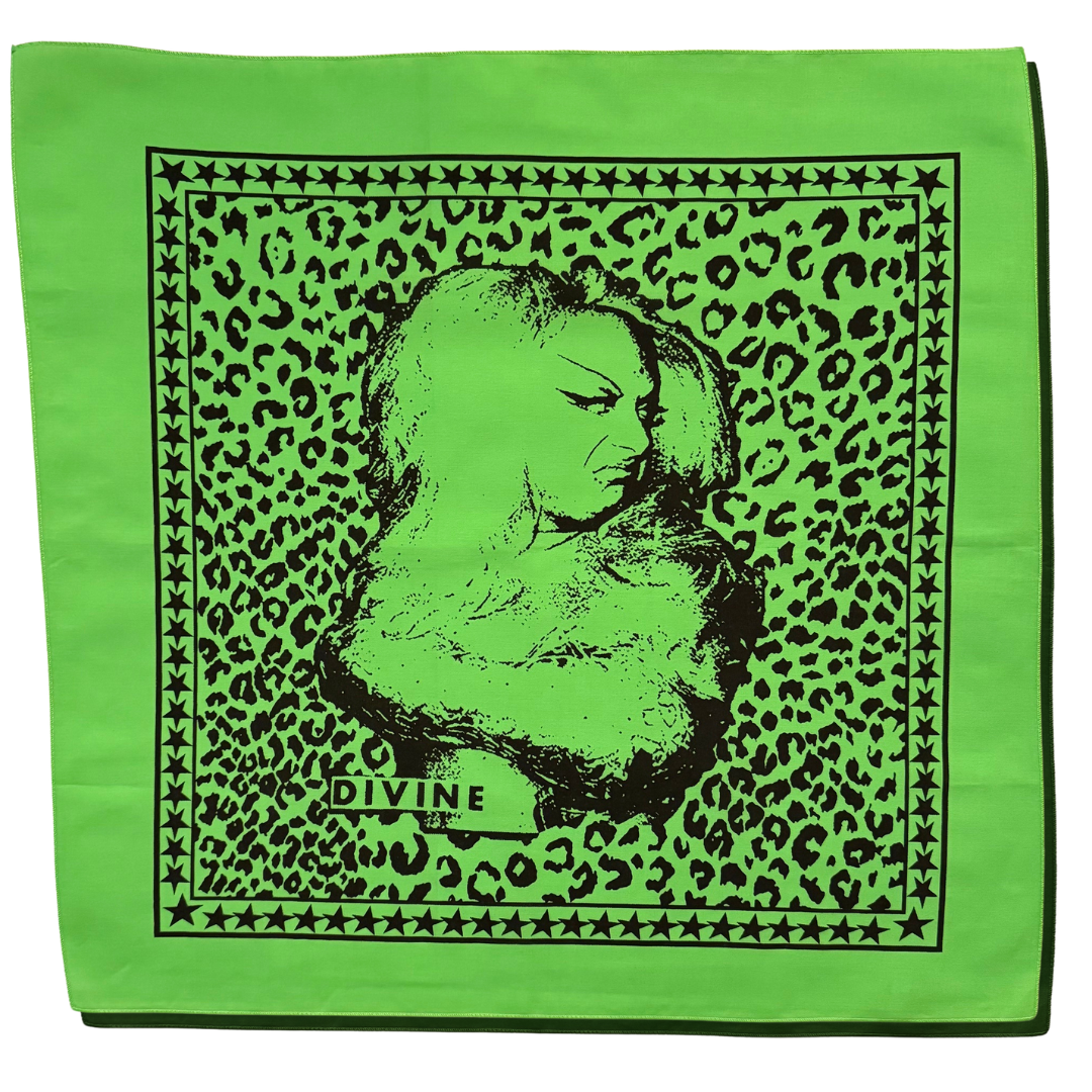 Divine “Sneer” Bandana — Disco Drag Icon