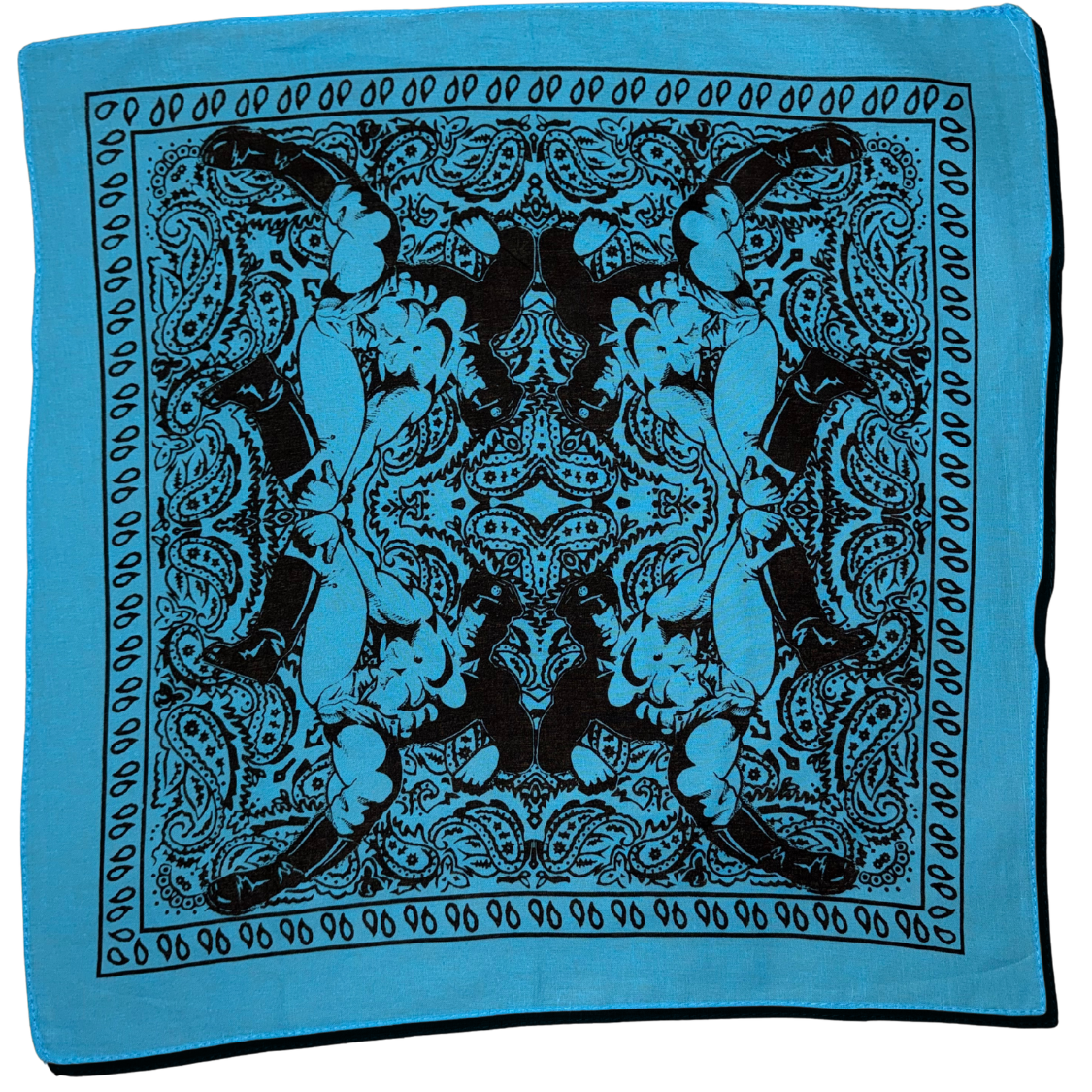 Leather Man Quad Bandana — Art by Dom “Etienne” Orejudos