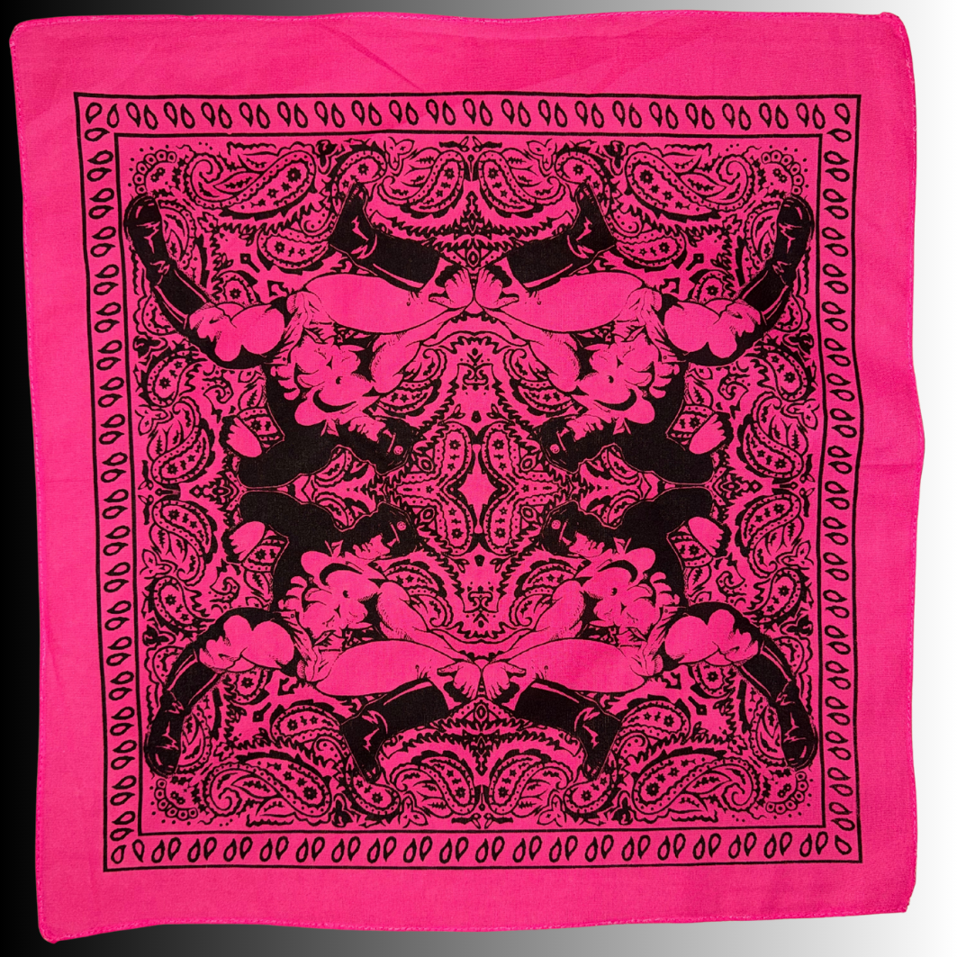 Leather Man Quad Bandana — Art by Dom “Etienne” Orejudos
