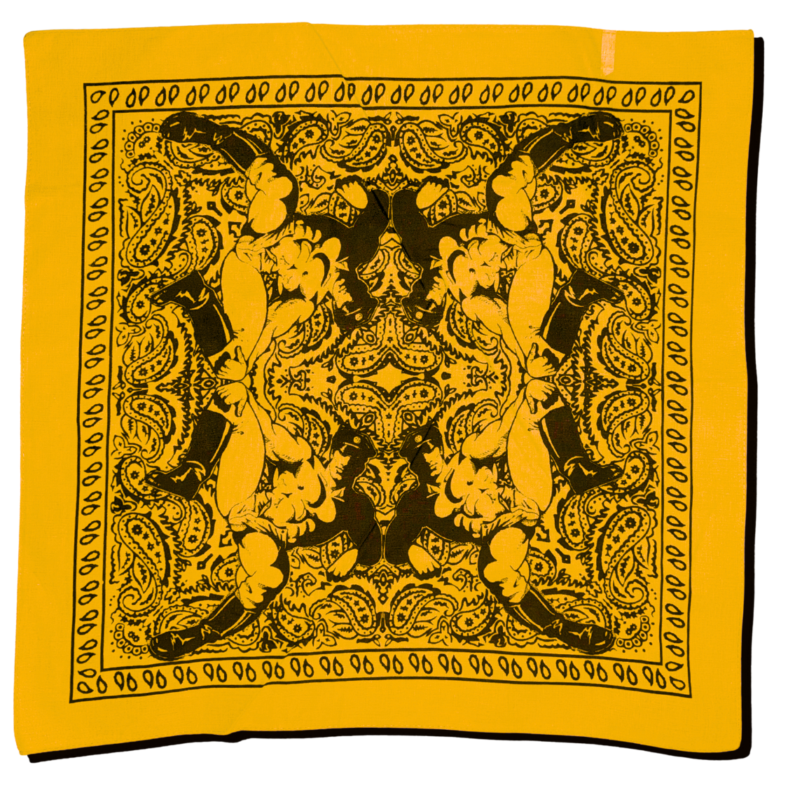 Leather Man Quad Bandana — Art by Dom “Etienne” Orejudos