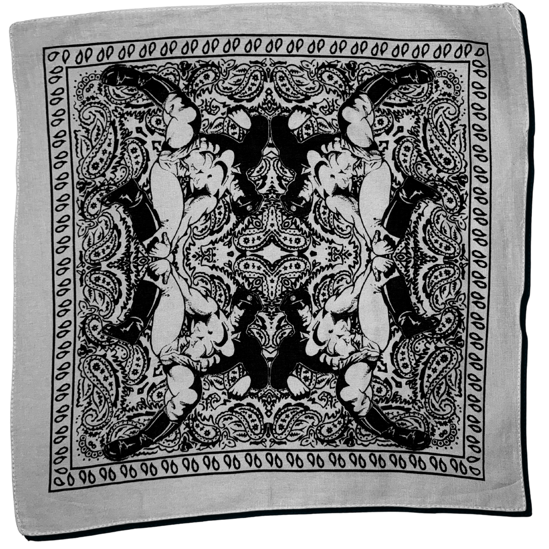 Leather Man Quad Bandana — Art by Dom “Etienne” Orejudos