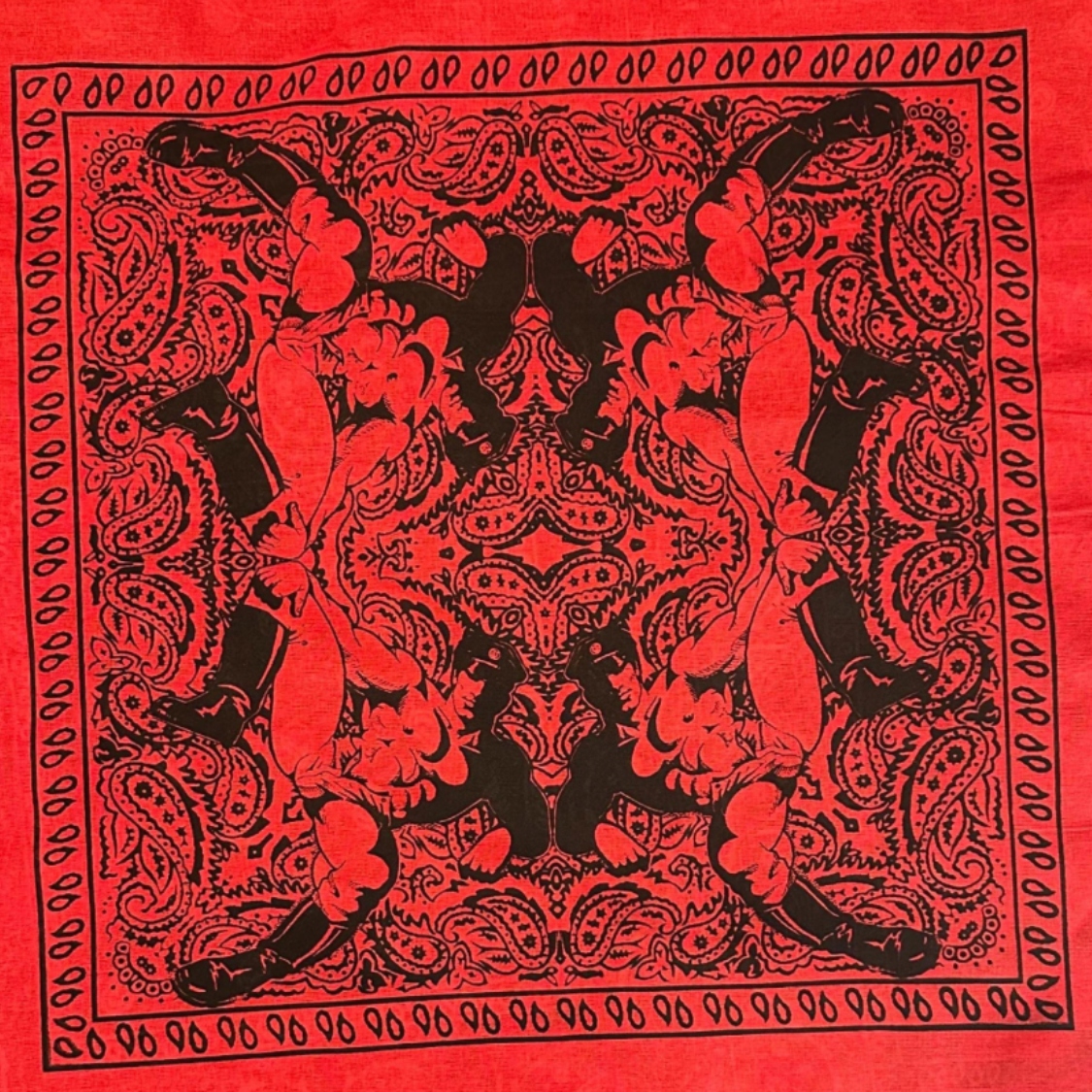 Leather Man Quad Bandana — Art by Dom “Etienne” Orejudos