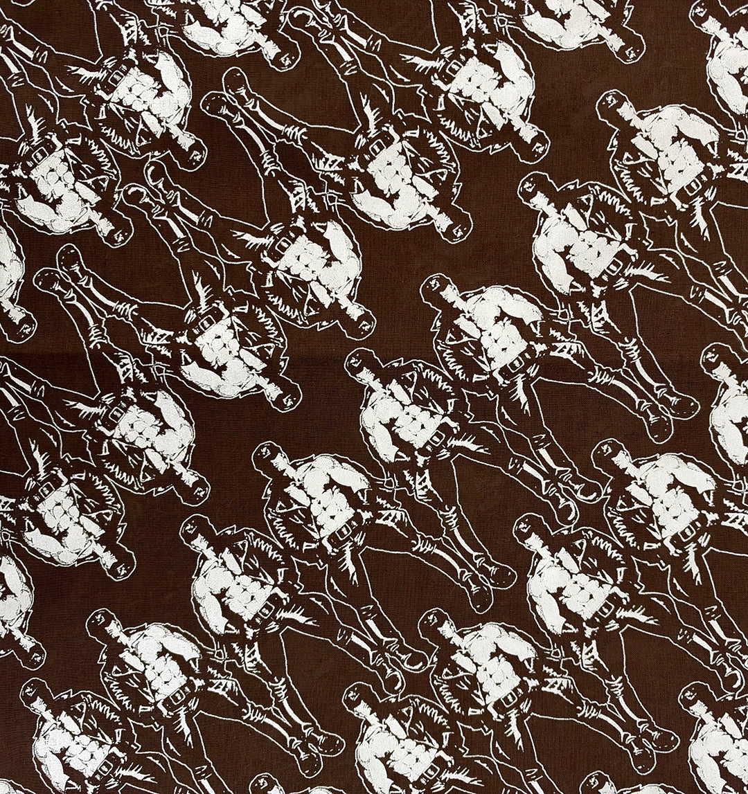 Leather Man Clone Diagonal Allover Pattern — Art by Dom “Etienne” Orejudos