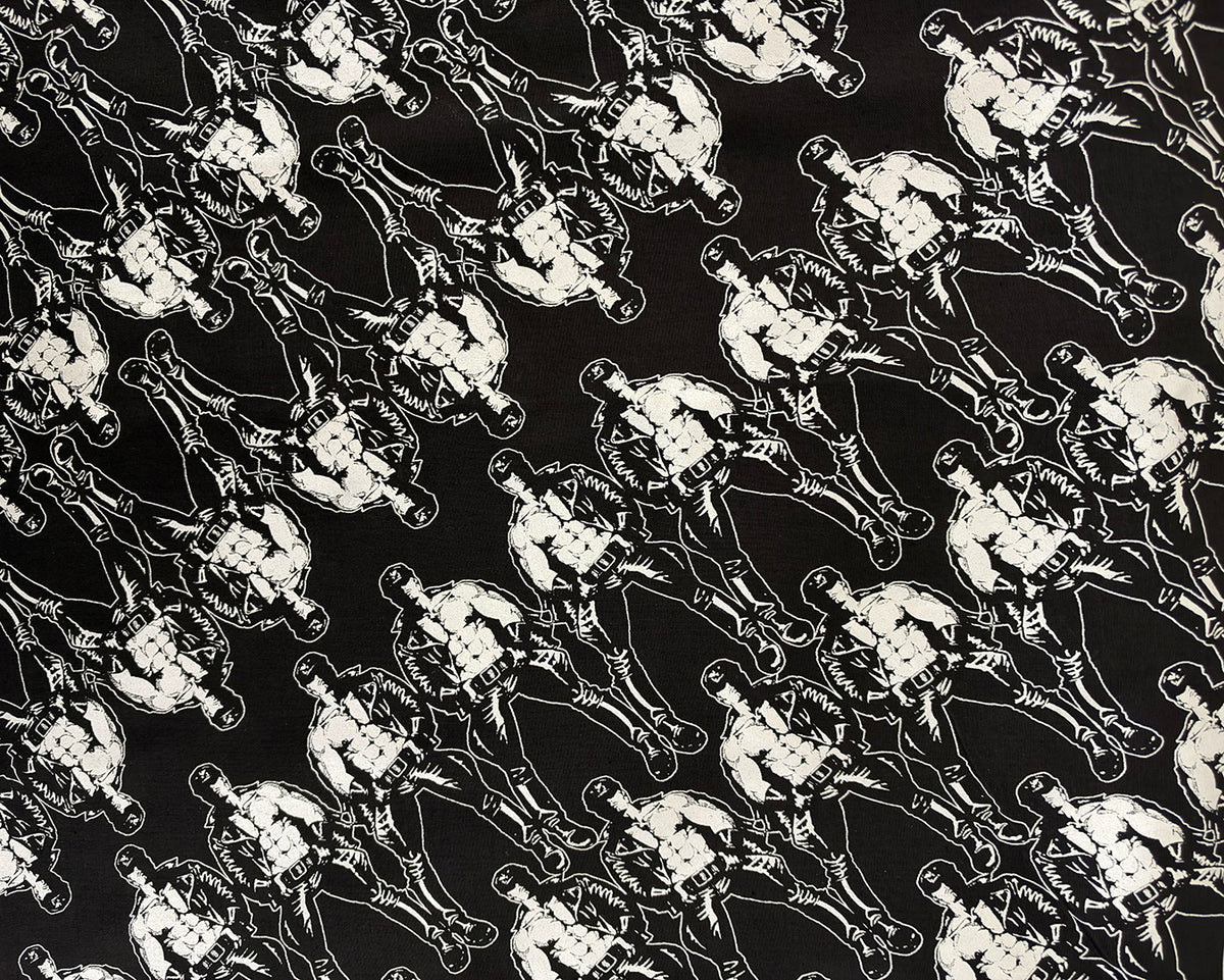 Leather Man Clone Diagonal Allover Pattern — Art by Dom “Etienne” Orejudos
