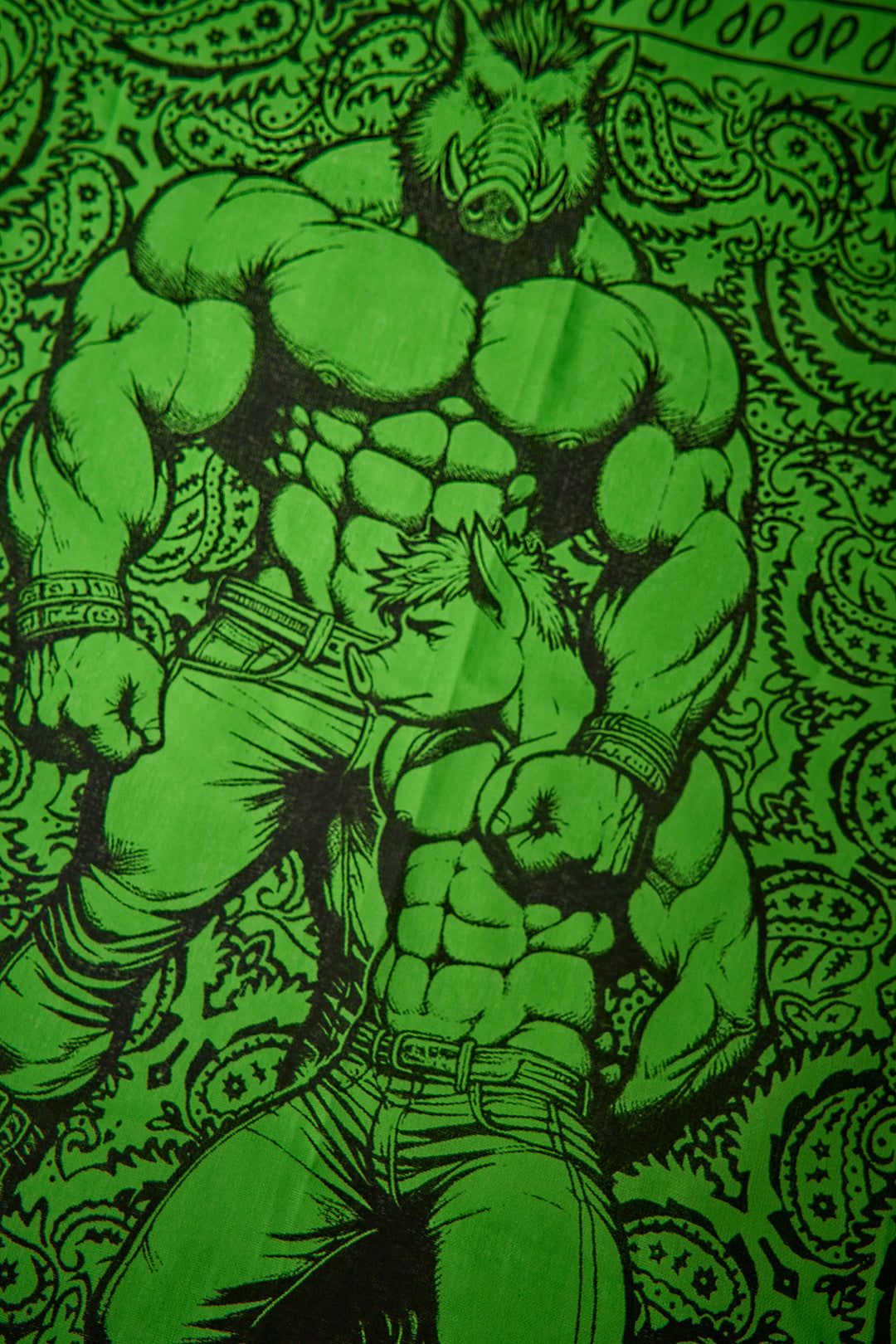 Dom / Sub Boars Bandana — The Haunted Disco × Atomic Male