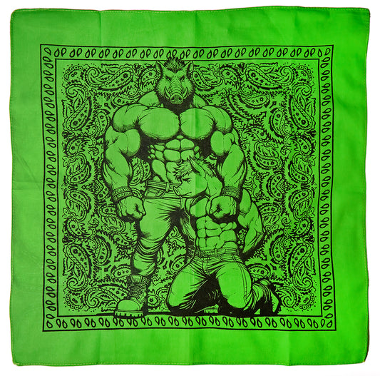 Dom / Sub Boars Bandana — The Haunted Disco × Atomic Male