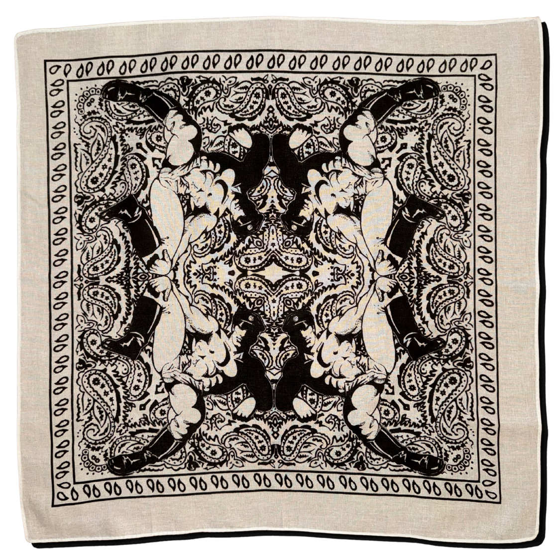 Leather Man Quad Bandana — Art by Dom “Etienne” Orejudos
