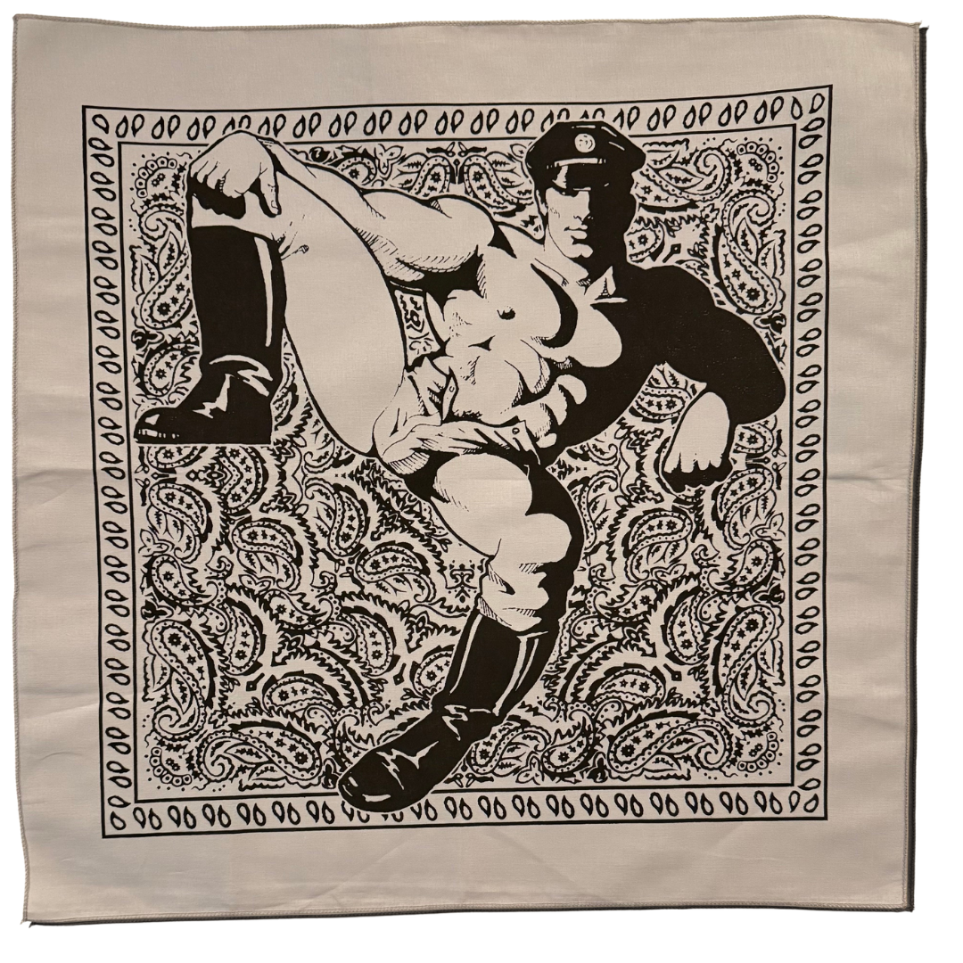 Leather Man Bandana — Art by Dom “Etienne” Orejudos