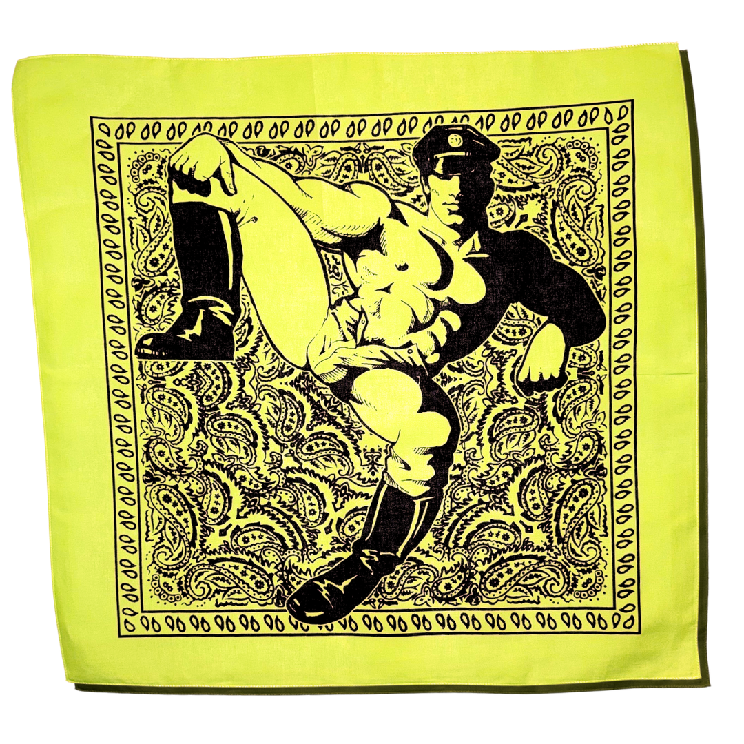 Leather Man Bandana — Art by Dom “Etienne” Orejudos