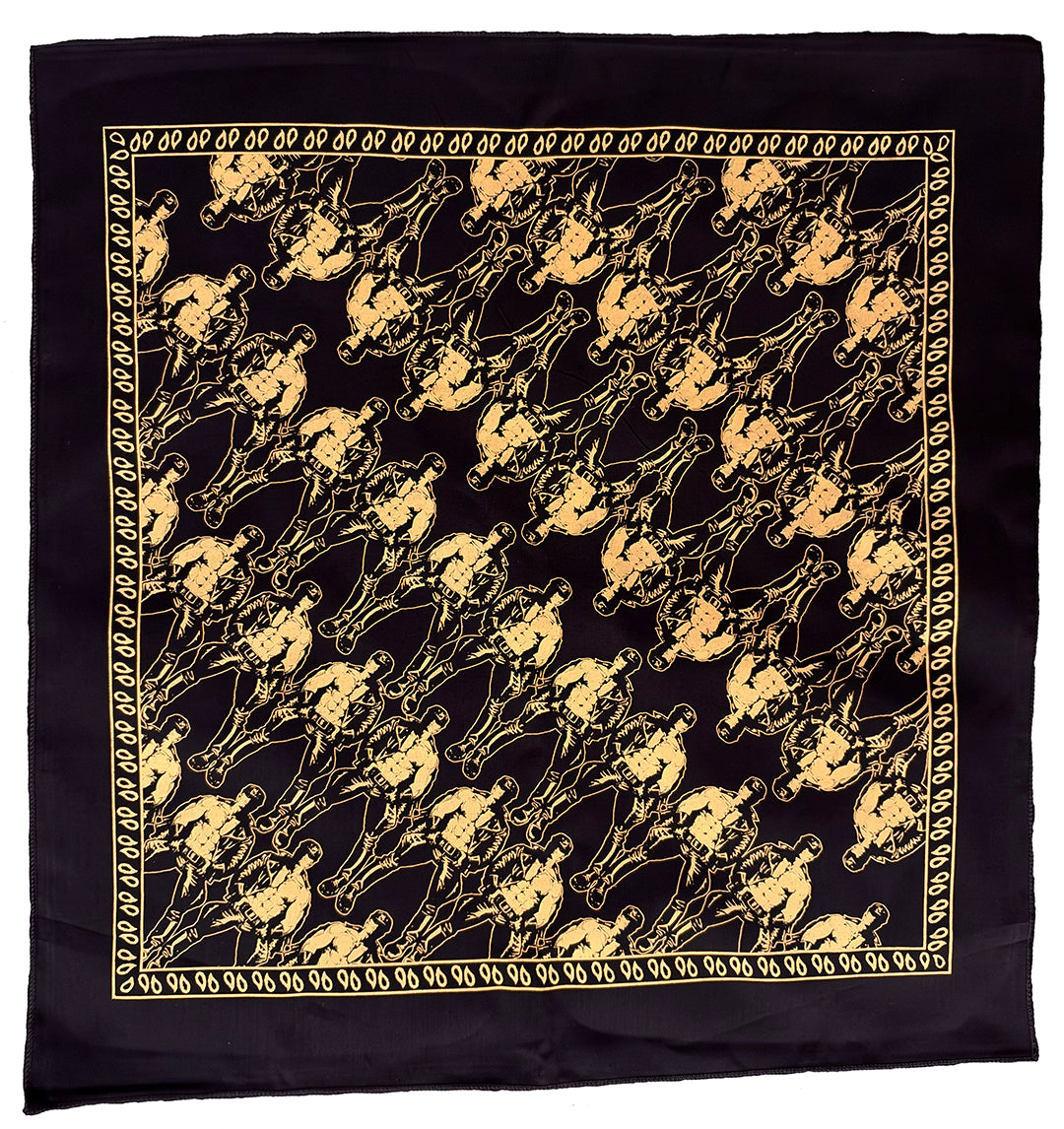 Leather Man Clone Diagonal Allover Pattern — Art by Dom “Etienne” Orejudos