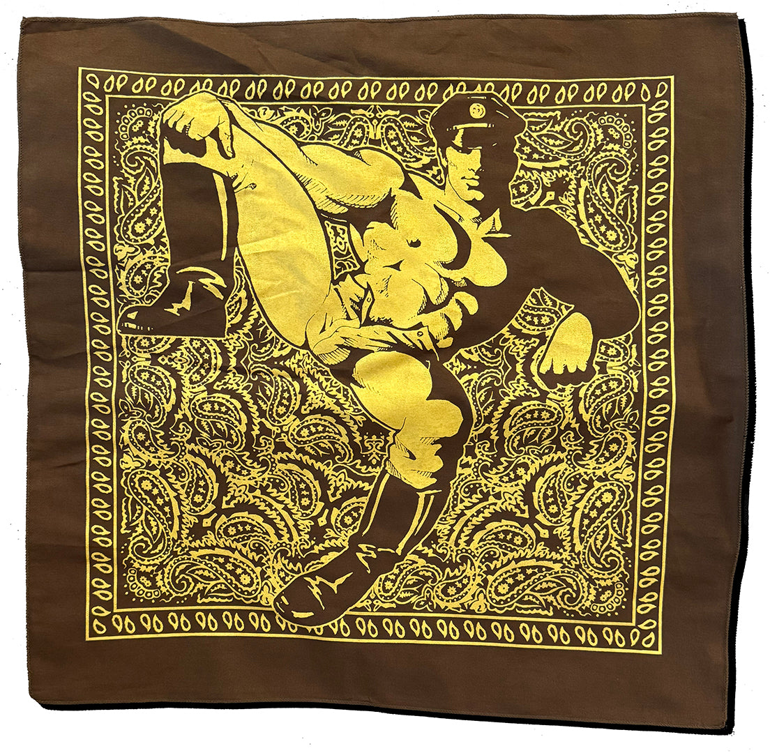 Leather Man Bandana — Art by Dom “Etienne” Orejudos