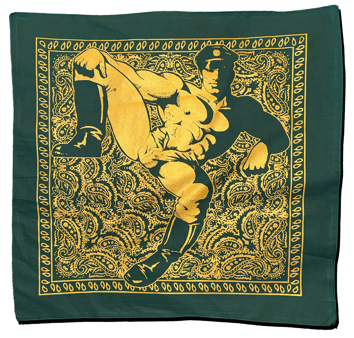 Leather Man Bandana — Art by Dom “Etienne” Orejudos