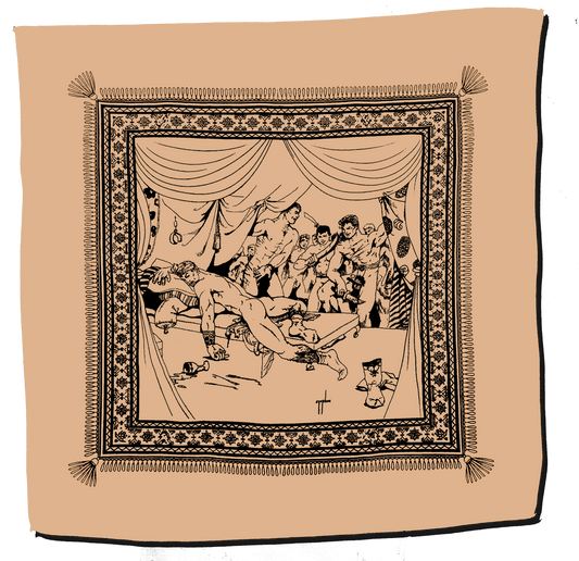 Arabian Nights Bandana — Art by Dom “Etienne” Orejudos