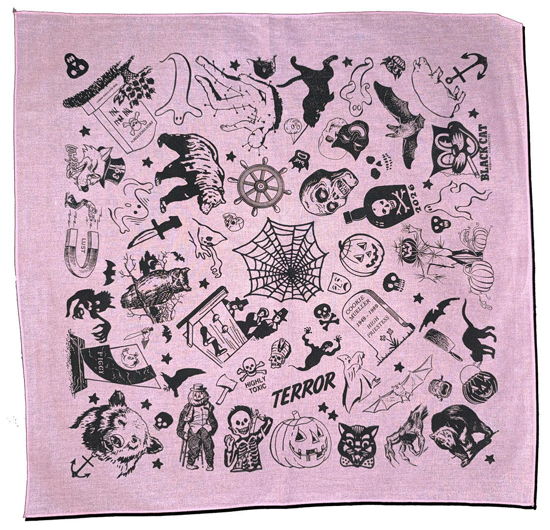 Vintage Halloween Bandana – Provincetown Edition