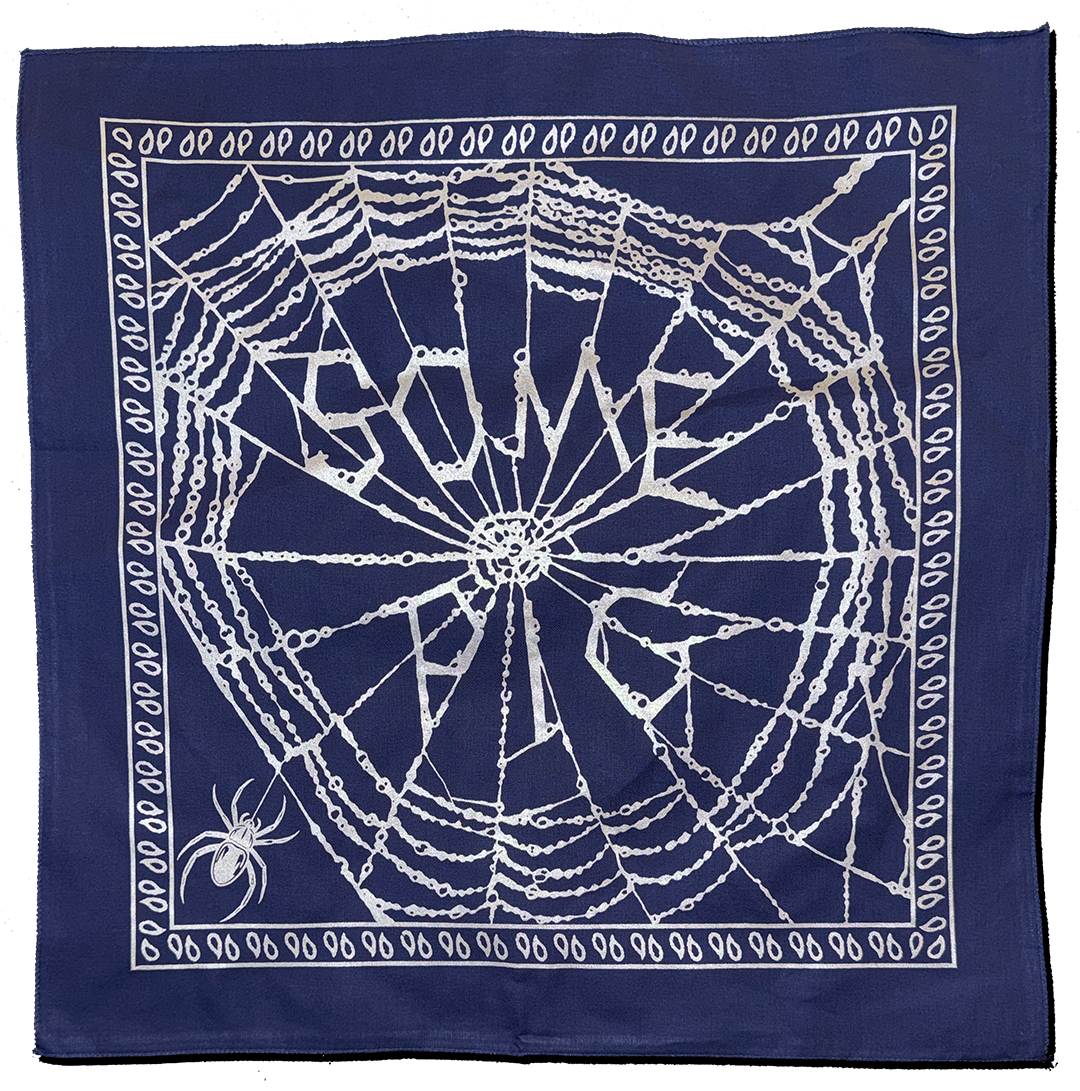 Some Pig Spider Web Bandana